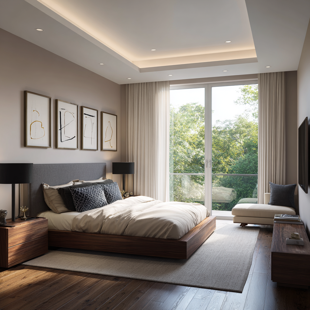 Comfortable accommodation room