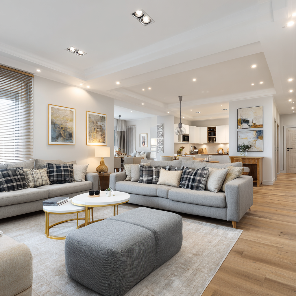 Cozy common living space